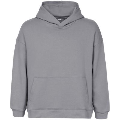 Худи оверсайз унисекс Outshine, серое-0