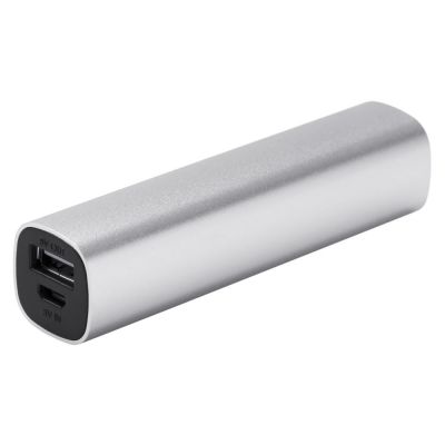 Внешний аккумулятор Easy Metal 2200 мАч, серебристый-1