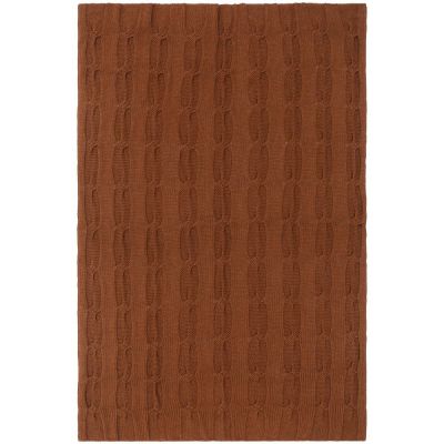 Плед Snefald, коричневый (темное золото)-3