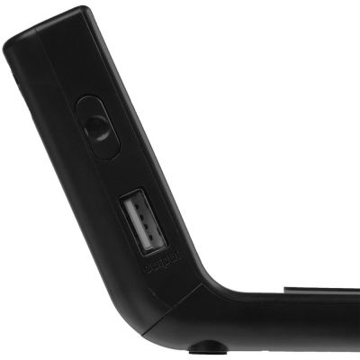 Зарядная станция с часами Electron, черная-9