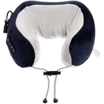 Дорожная подушка-массажер inRelax, синяя-1