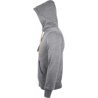 Толстовка унисекс на молнии Sherpa 280, серый меланж-2