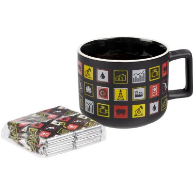 Набор с горьким шоколадом Industry, нефть и газ-0