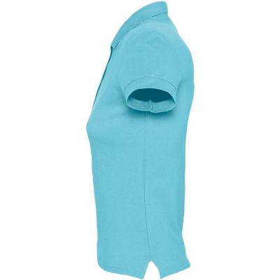 Рубашка поло женская Passion 170, бирюзовая-2