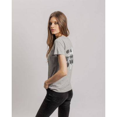 Футболка женская «Подсознательность», серый меланж-5