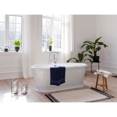 Полотенце Meliora, среднее, темно-синее-3