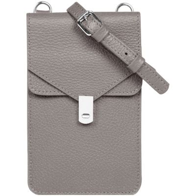 Сумка через плечо Segreto, серая-0