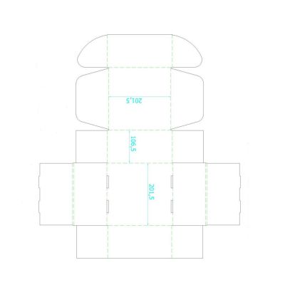 Коробка Medio, белая-2