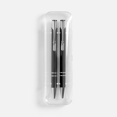 Набор из 2 ручек Keskus Soft Touch, черный-3