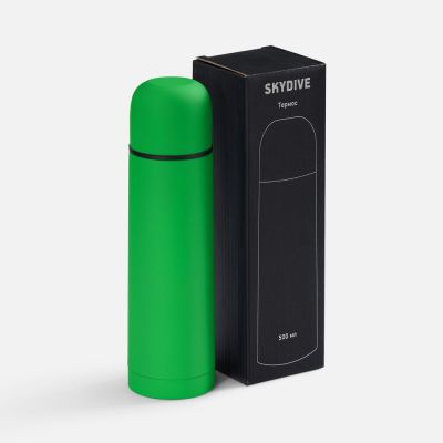 Термос Skydive, ver.2, зеленый-6