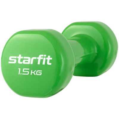 Гантель Heracles 1,5 кг, зеленая-1
