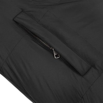 Пуховик унисекс Kapsula, черный-8