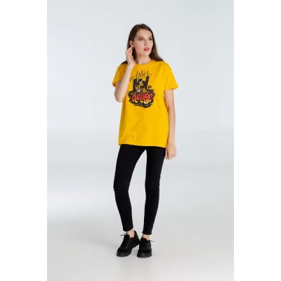 Футболка «После нас — хоть потоп», желтая-4