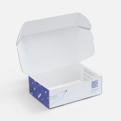 Коробка самосборная Capsie Light с печатью на заказ-1