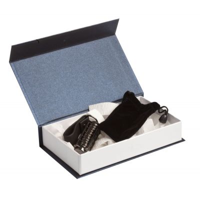 Коробочка «Блеск» подарочная, синяя-1