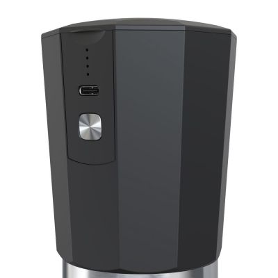 Портативная кофемолка Electric Coffee Grinder, черная с серебристым-1