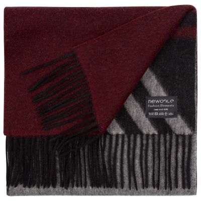 Шарф Charming, коричневый с оранжевым-2