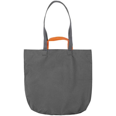 Шопер Sensa, серый с оранжевым-2