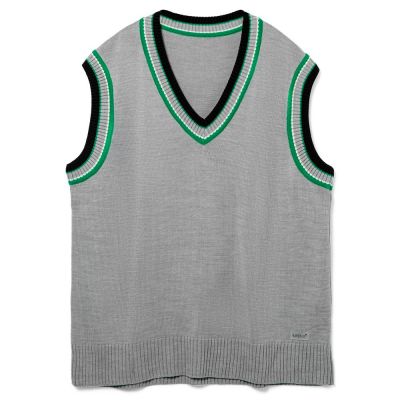 Жилет оверсайз унисекс Cornell в сумке, светло-серый-0