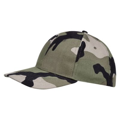 Бейсболка Buffalo, зеленый камуфляж-0