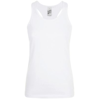 Майка женская Justin Women, белая-0