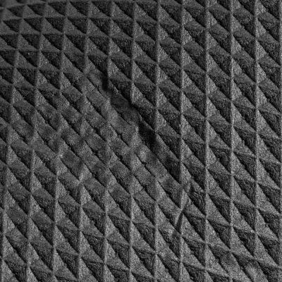 Коврик для йоги и фитнеса с лентой Anga, графит, уценка-4