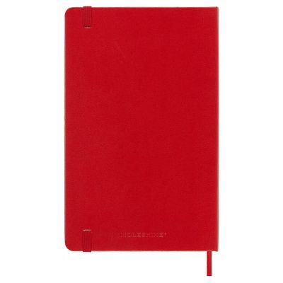 Еженедельник Moleskine Classic Large, датированный, красный-4