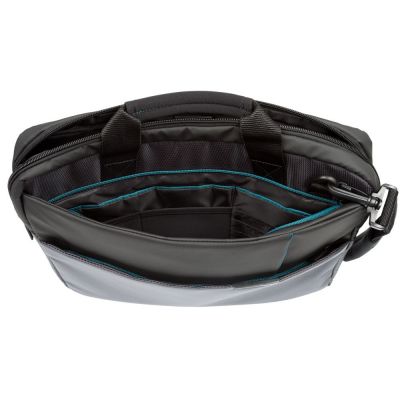 Сумка для ноутбука Qibyte Laptop Bag, темно-серая с черными вставками-5