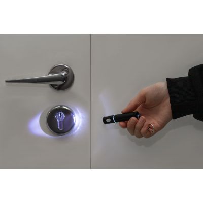 Брелок-фонарик Slide Ray, ver.2, черный-5