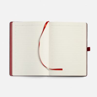 Ежедневник Peel Flex, недатированный, красный-8