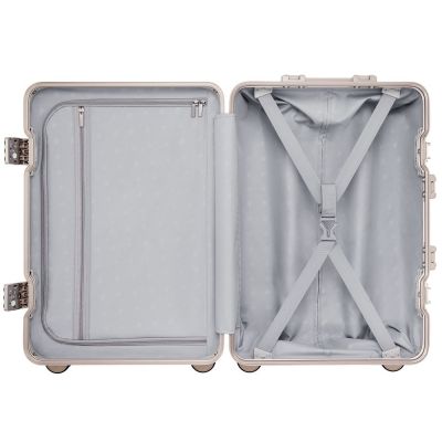 Чемодан Aluminum Frame PC Luggage V1, белый-4