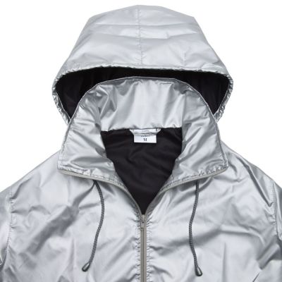 Ветровка Unit Flash, серебристая-4