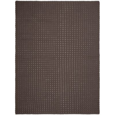 Плед Exquisito, коричневый-3