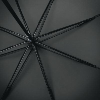 Зонт-трость Unit Wind, черный-3