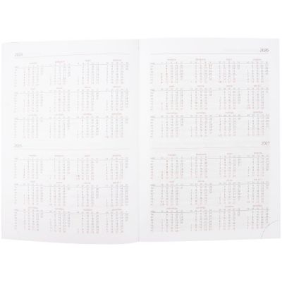 Ежедневник Prizma, недатированный, серый-4