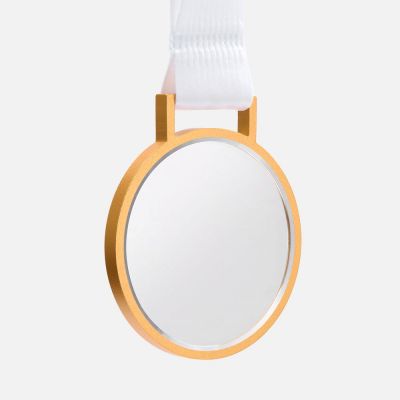Медаль Glassica, золотистая-0