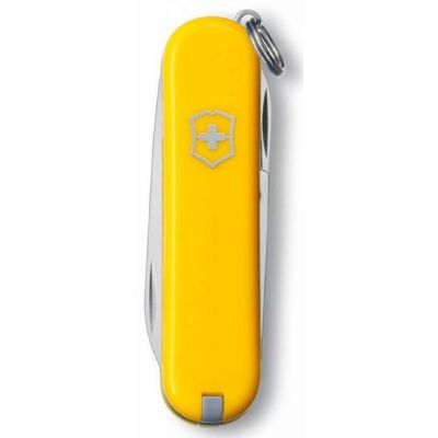 Нож-брелок Classic 58 с отверткой, желтый-2