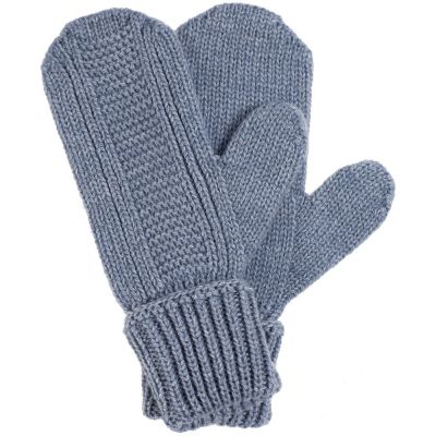 Варежки Brugge, голубой меланж-0