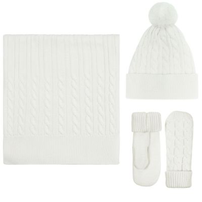 Шарф Heat Trick, молочно-белый-4