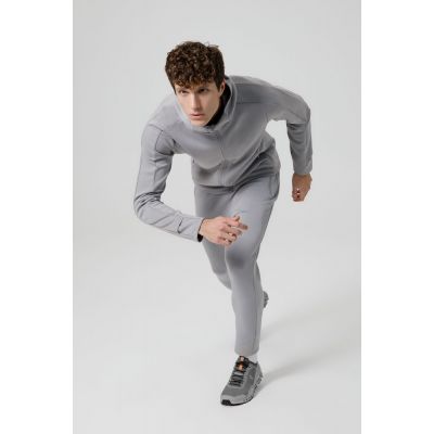 Куртка с капюшоном унисекс Begi, серая-10