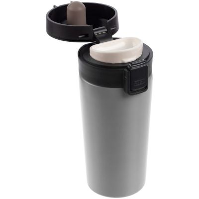 Термостакан с ситечком No Leak Infuser, серый-1