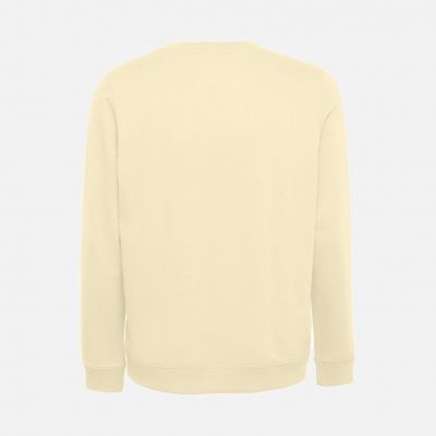 Свитшот унисекс Colombo, светло-желтый-1