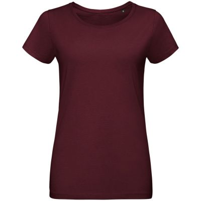 Футболка женская Martin Women, бордовая-0