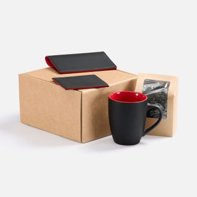 Набор Multimo Tea, черный с красным-0