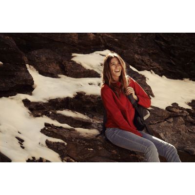 Куртка флисовая женская Sarasota, черная-2