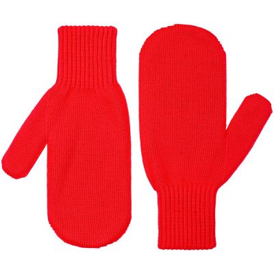 Варежки Life Explorer, красно-оранжевые-1