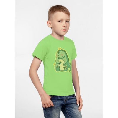 Футболка детская BabyZilla, зеленое яблоко-1