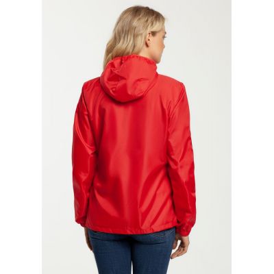 Ветровка женская Fastplant красная-8