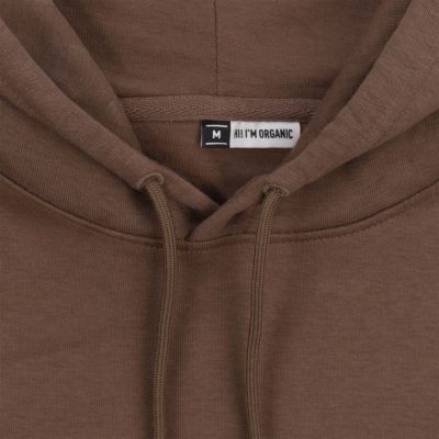 Толстовка с капюшоном унисекс BNC Inspire (Organic), белая-2