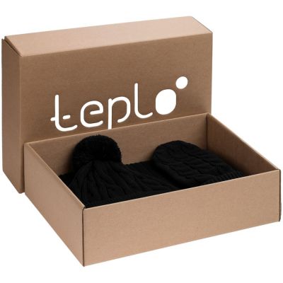 Набор Heat Trick, черный меланж-0